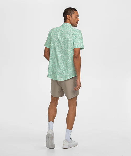 Surfside Seersucker Baja Shirt SS