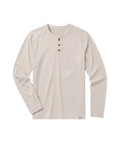 Oatmeal Max Comfort Henley LS