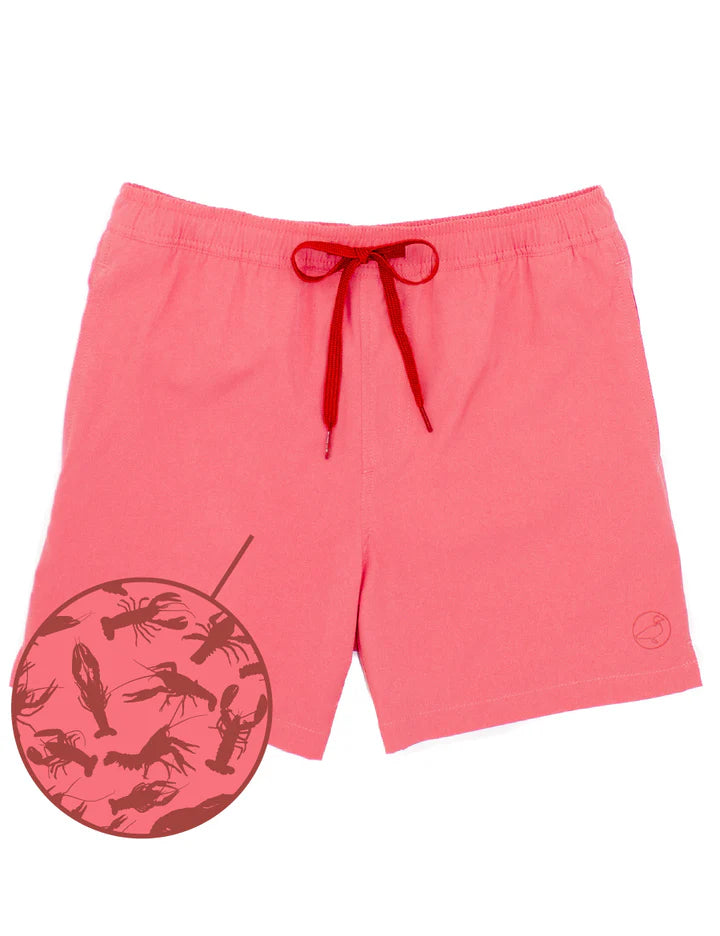 Crawfish Boil Splash Swim Trunk