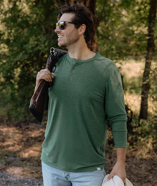 Moss Max Comfort Henley LS
