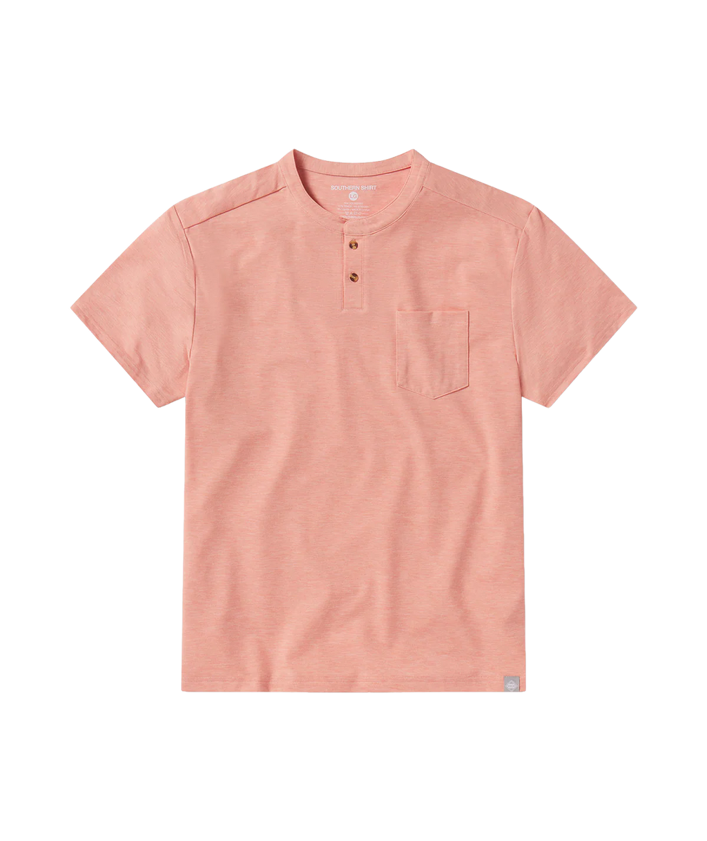 Coral Sky Max Comfort Henley