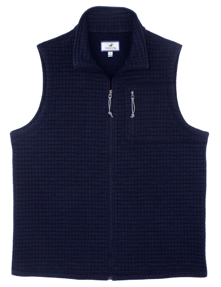 navy delta vest