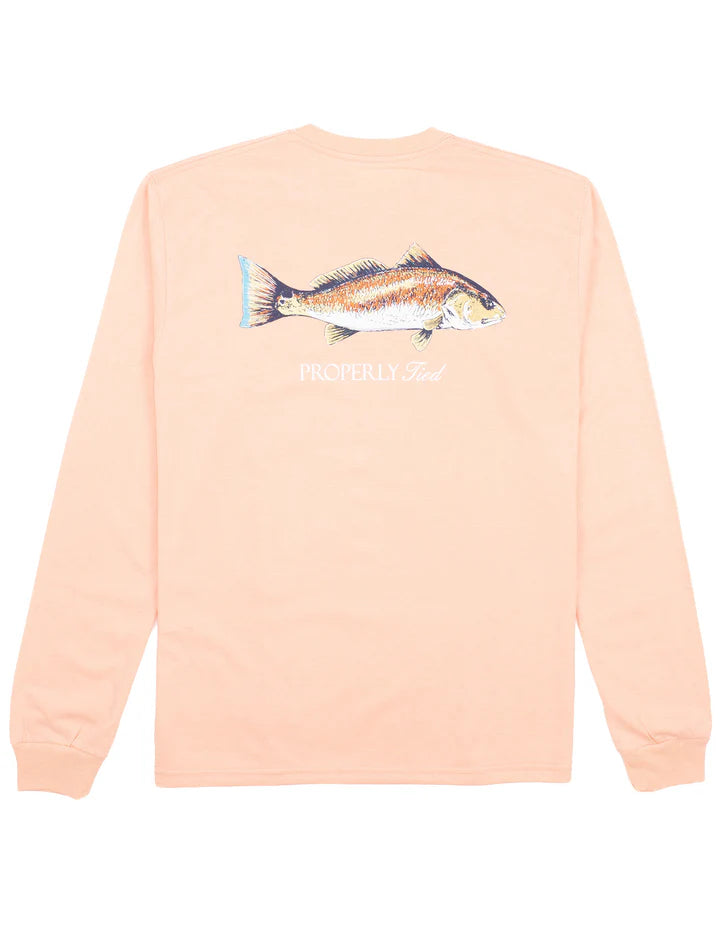 redfish LS tee