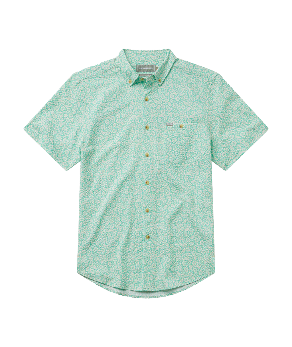 Surfside Seersucker Baja Shirt SS