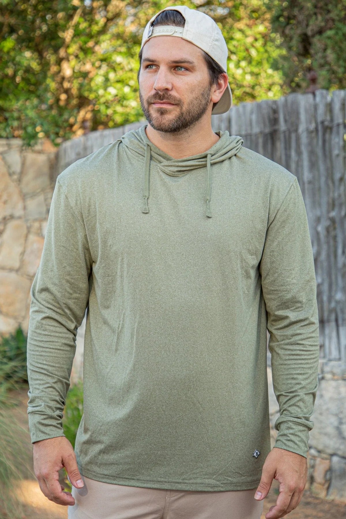 heather sage hoodie