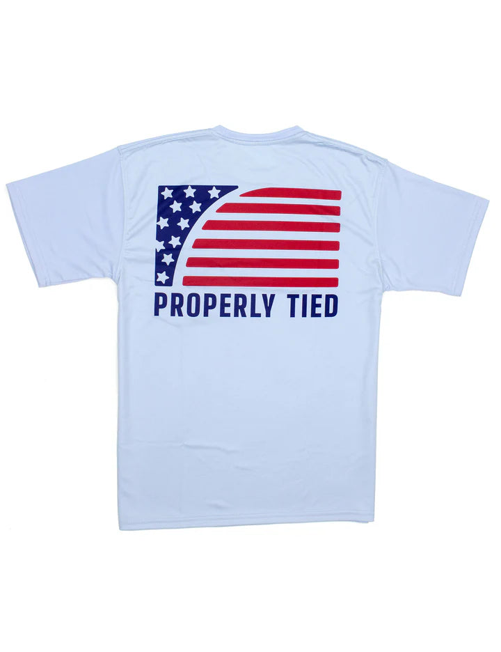 sport flag tee