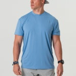 Steel Blue Go To Tee