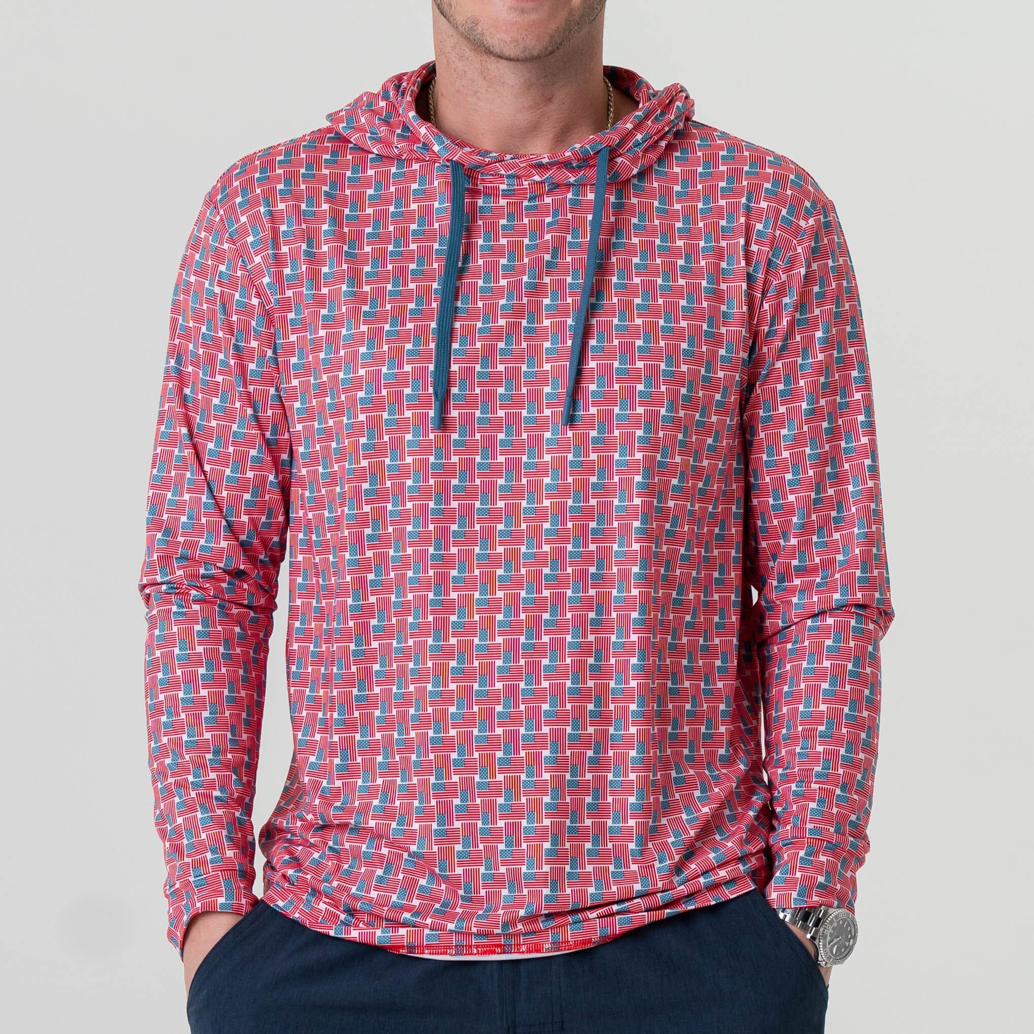 American Flag Hoodie