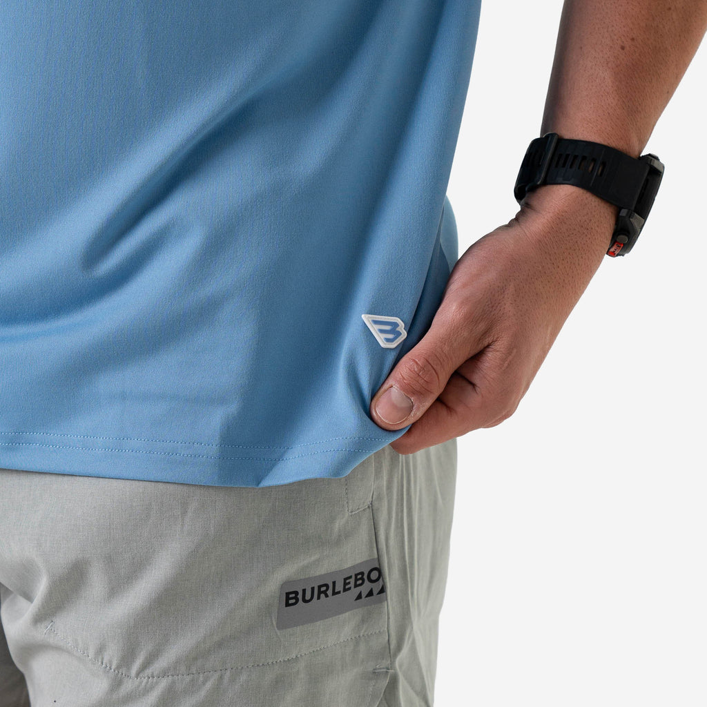 Steel Blue Go To Tee