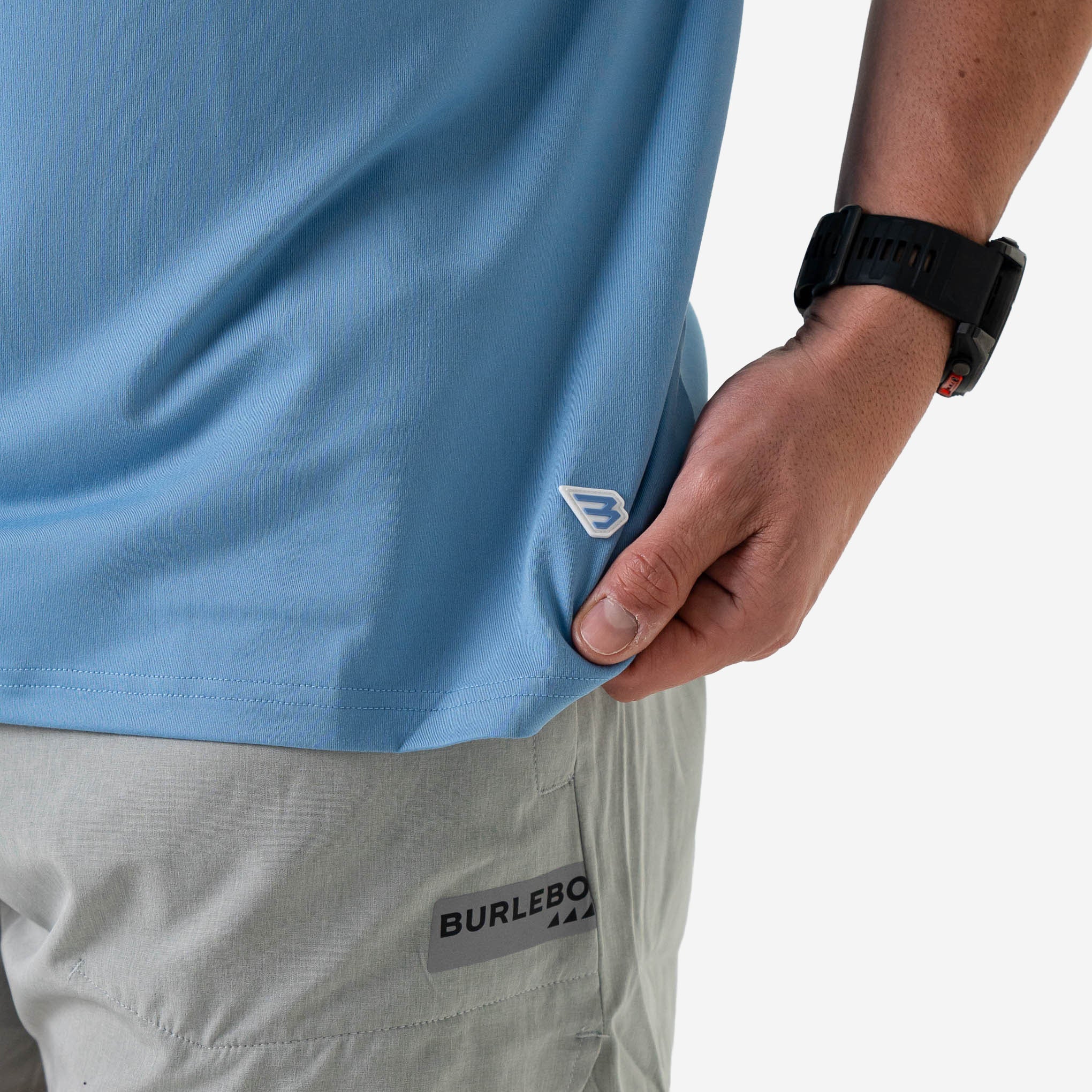 Steel Blue Go To Tee