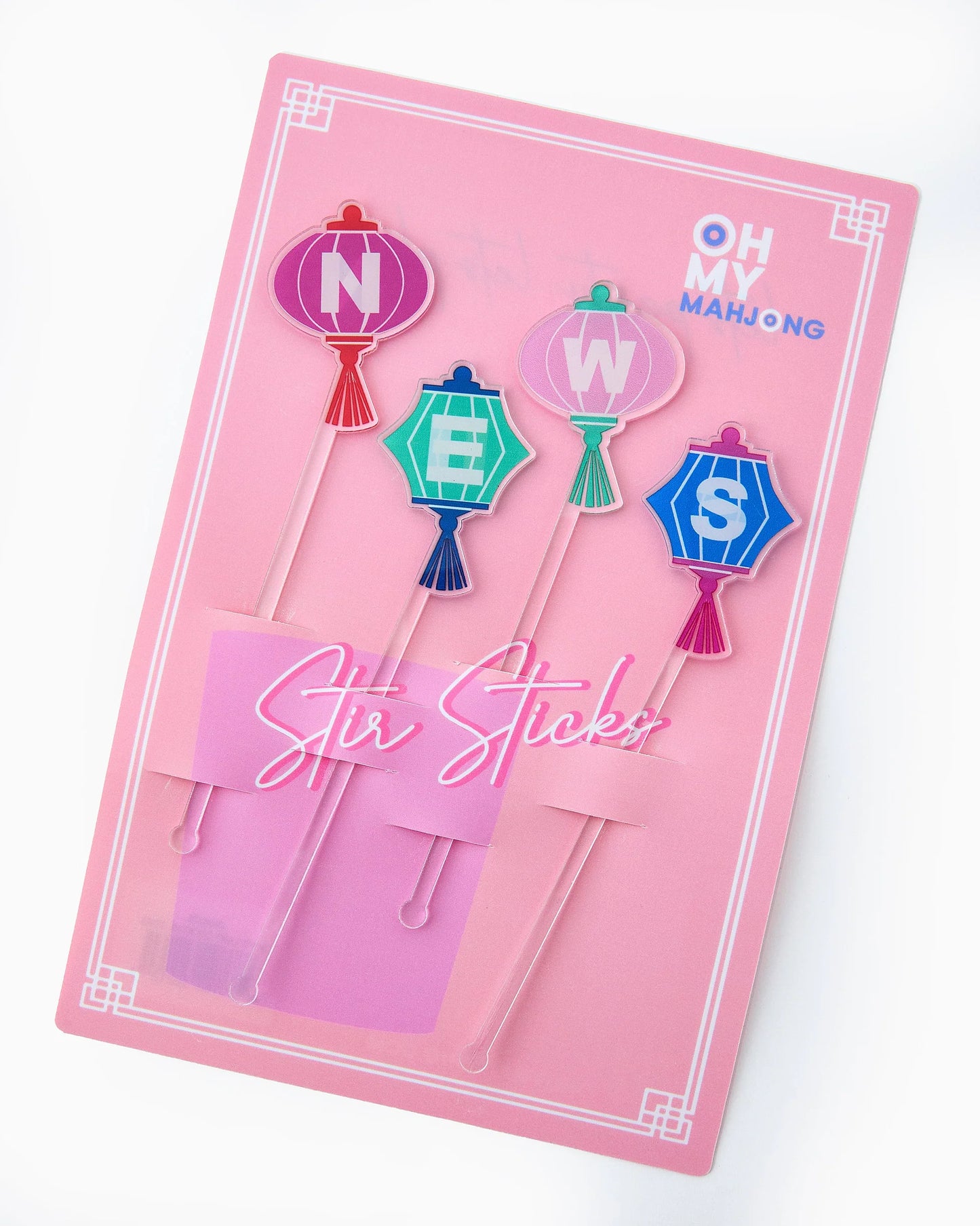 wind lantern cocktail stir sticks