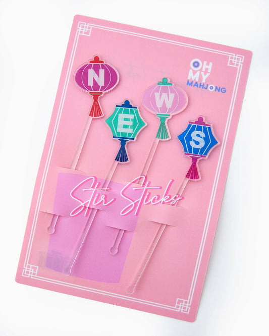wind lantern cocktail stir sticks