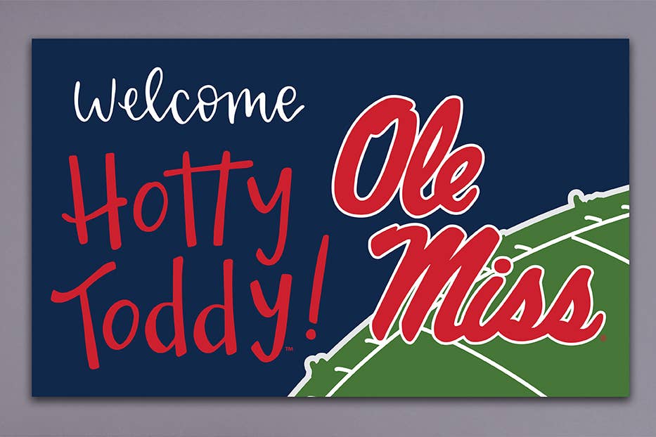 Ole Miss Door Mat