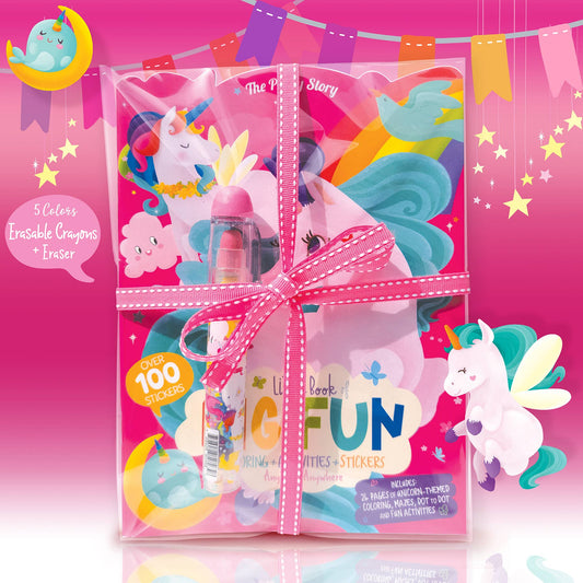 Unicorn Land Coloring Gift Pack for Kids